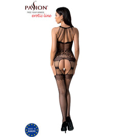 PASSION - BS095 BODYSTOCKING BIANCO TAGLIA UNICA