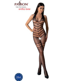 Passione - Bs100 Bodystocking Negro Talla Unica