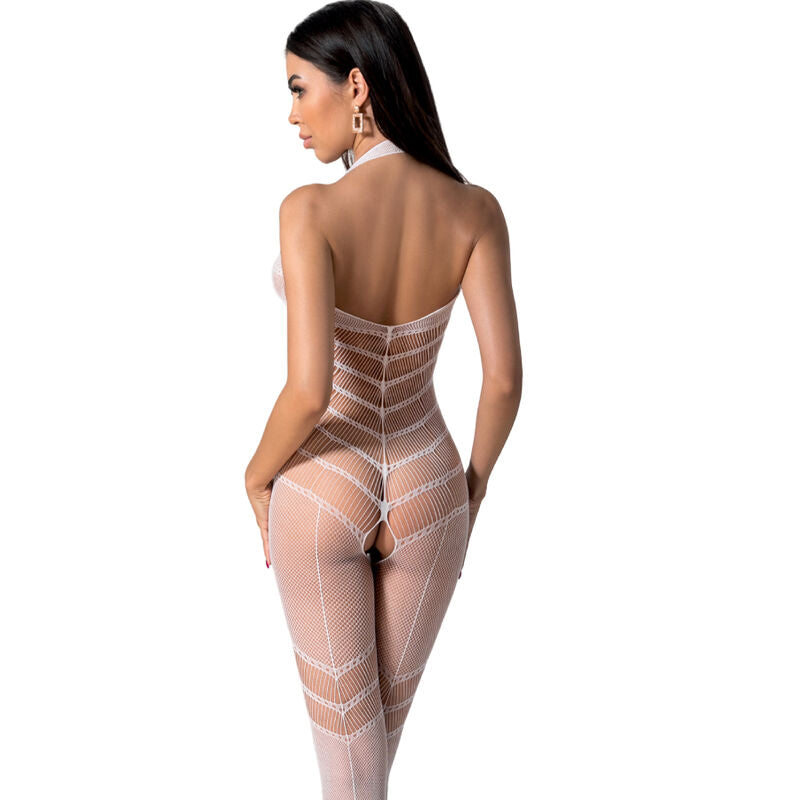Passione - Bs100 Bodystocking Negro Talla Unica