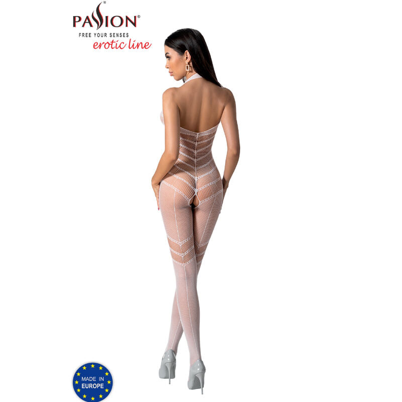 Passione - Bs100 Bodystocking Negro Talla Unica