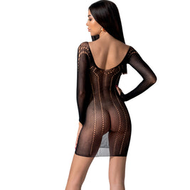 Passion - Bs101 Bodystocking Nero Taglia Unica