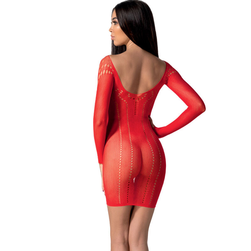 Passion - Bs101 Bodystocking Nero Taglia Unica
