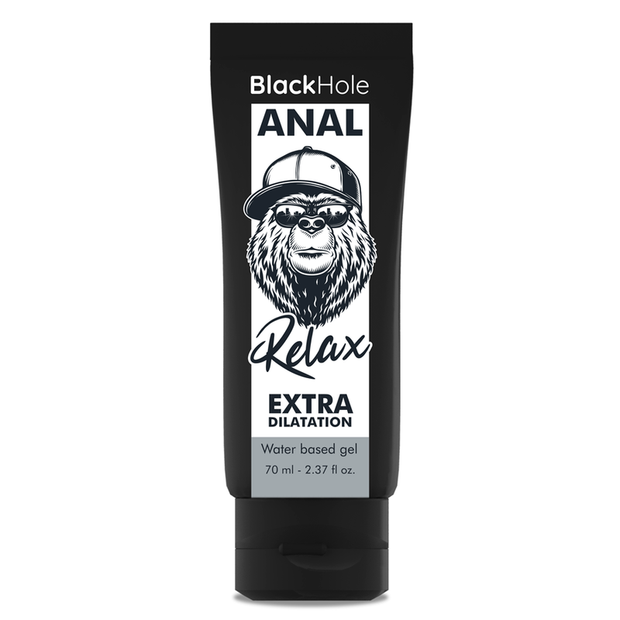 Black Hole Gel Intimo Rilassante Base Acqua 70ml Premium