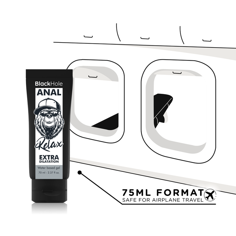 Black Hole - Gel A Base D'Acqua Dilatazione Anale 70 Ml