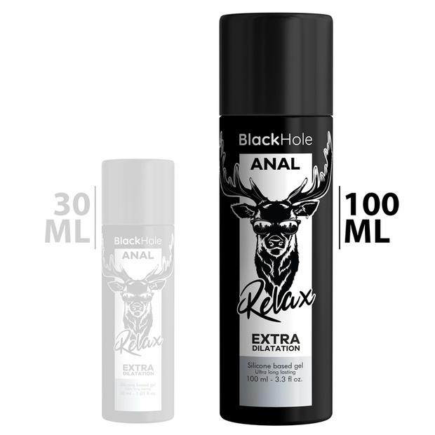 Black Hole Gel Lubrificante Premium a Base Silicone 100ml - immagine 2