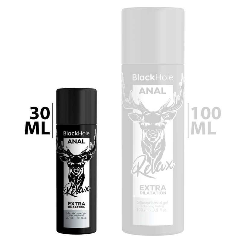 Black Hole Gel Intimo in Silicone Premium 30ml Body-Safe - immagine 2
