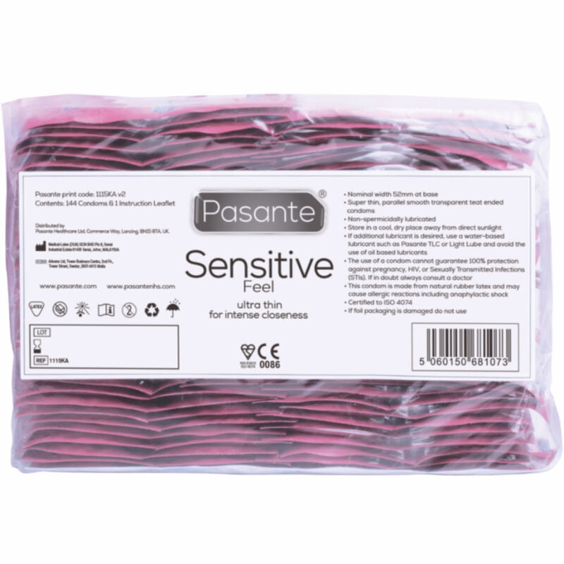 Pasante Sensitive Preservativi Confezione da 144 Unità - immagine 3