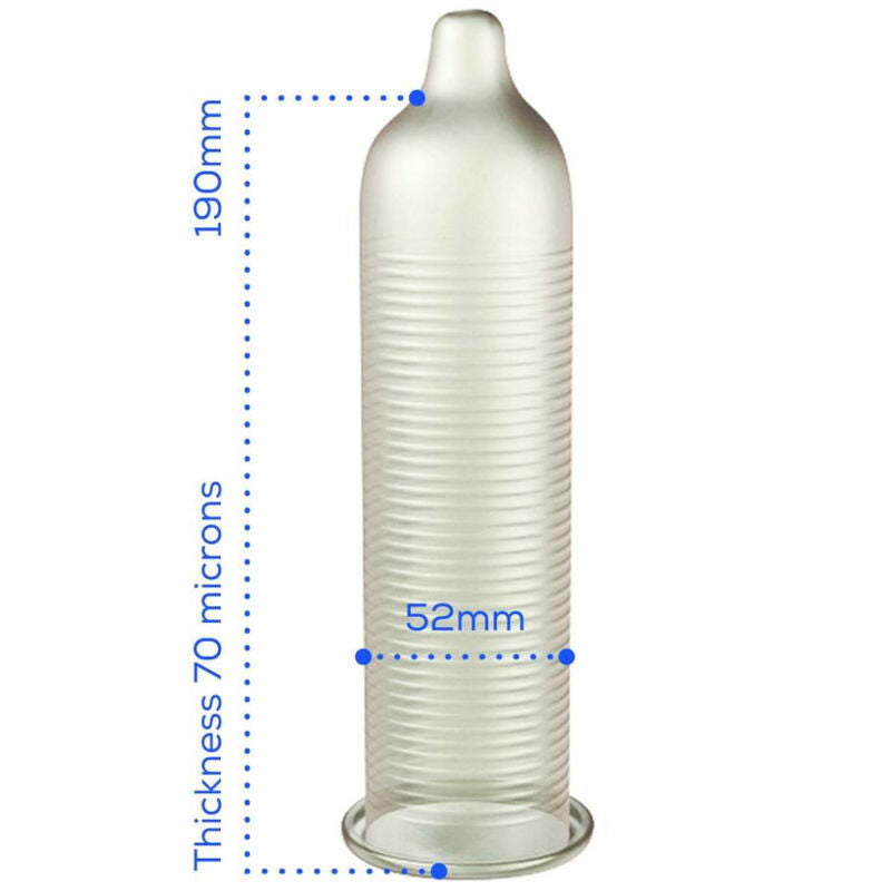 Pasante Heat Preservativi Effetto Riscaldante 144 Pezzi - immagine 2