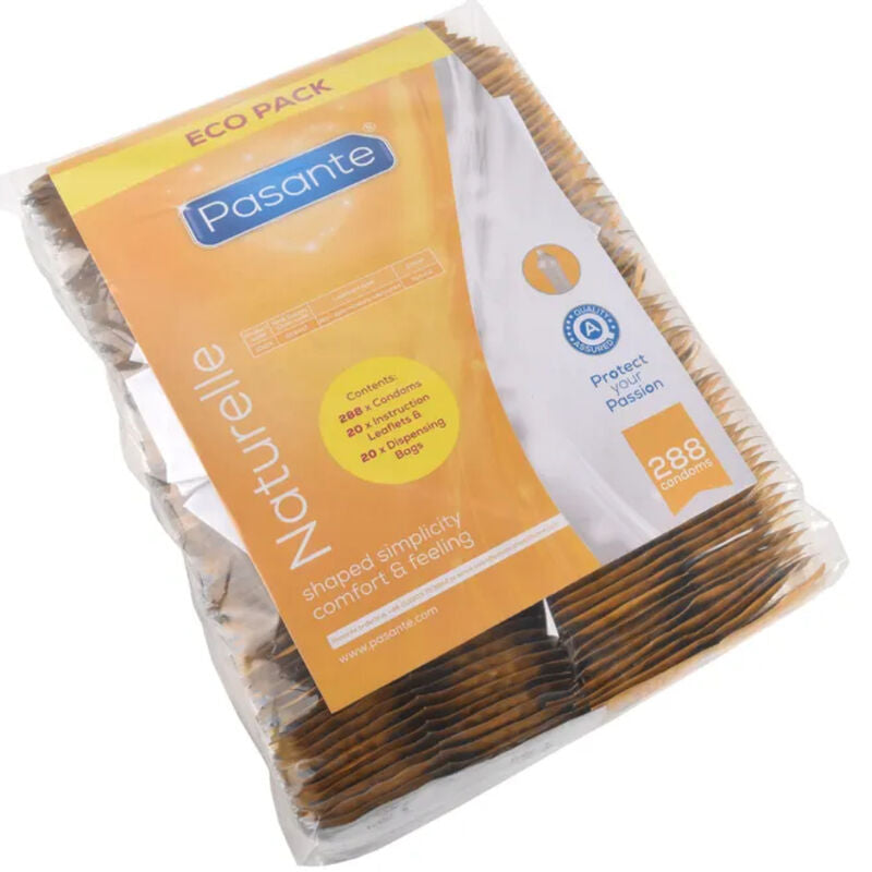 Pasante Naturelle Eco Pack 288 Preservativi in Lattice Naturale - immagine 3