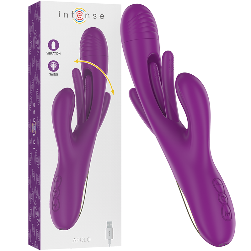 Intense Apolo Vibratore Premium con Lingua Oscillante 7 Modalità