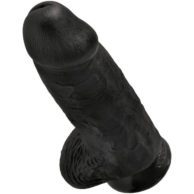 King Cock - Pene Realistico Pazzesco 23 Cm Nero