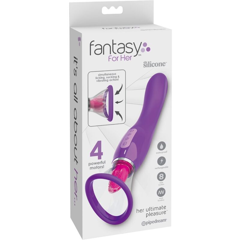 Fantasy For Her Linguetta Stimolante Viola in Silicone Premium - immagine 6
