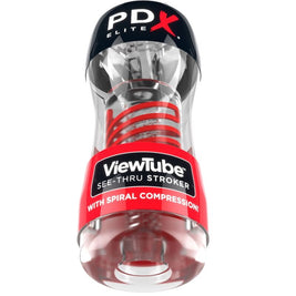 Pdx Elite - Stroker Viewtube 2 Compressione A Spirale Trasparente