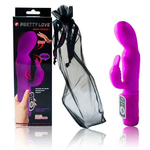 Intense Flirtazione Vibratore Rabbit in Silicone Body-Safe - immagine 2