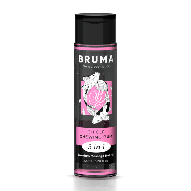 Bruma Olio da Massaggio Premium Effetto Calore Gomma 100ml - immagine 2