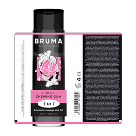 Bruma Olio da Massaggio Premium Effetto Calore Gomma 100ml - immagine 6