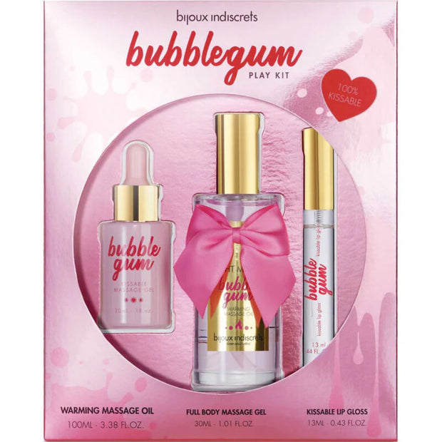 Bijoux Indiscrets Kit Bubblegum Play - Set Massaggio Benessere