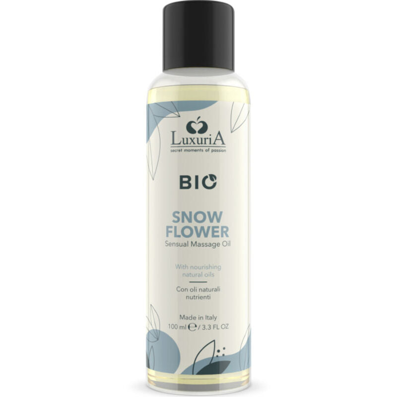 Intimateline Luxuria Olio Massaggio Fiori di Neve Bio 100ml