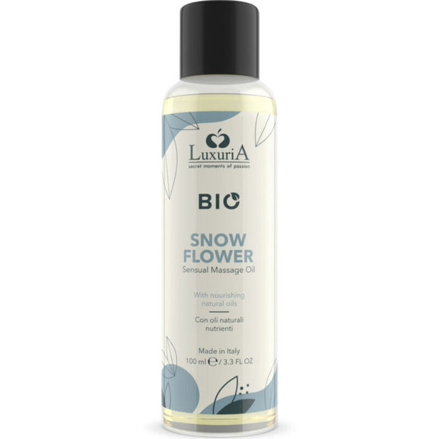 Intimateline Luxuria Olio Massaggio Fiori di Neve Bio 100ml