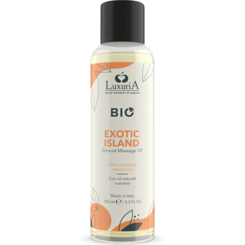 Intimateline Luxuria Olio Massaggio Bio Isola Esotica 100ml