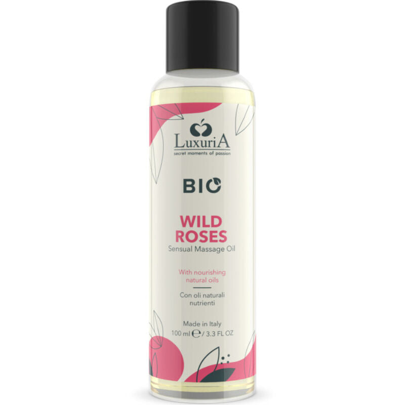 Intimateline Luxuria Olio da Massaggio Bio Rosa Selvatica 100ml
