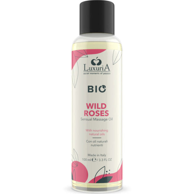 Intimateline Luxuria Olio da Massaggio Bio Rosa Selvatica 100ml