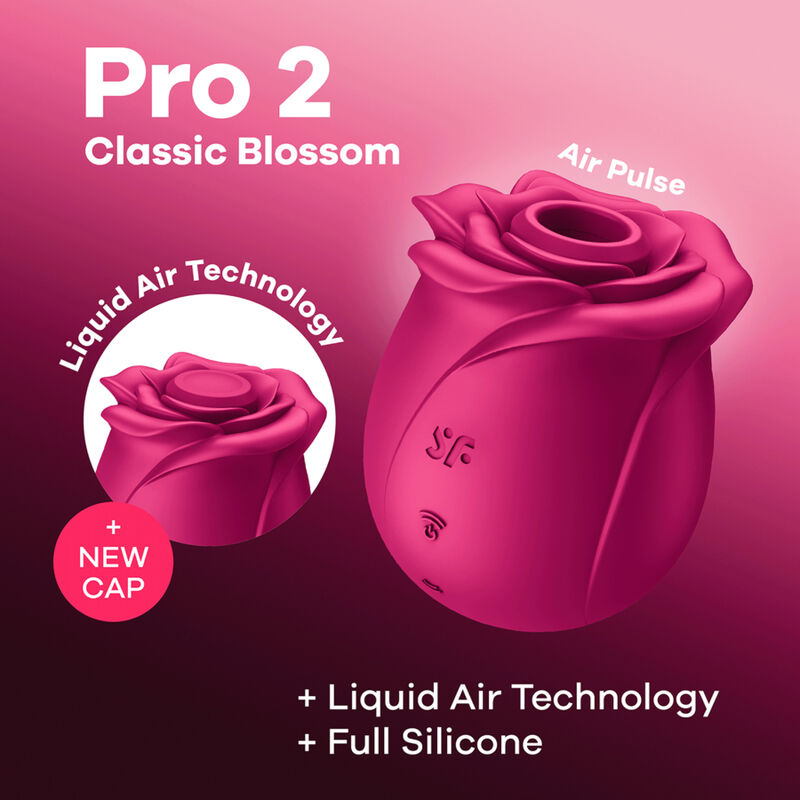 Satisfyer Pro 2 Blossom Stimolatore Air Pulse Premium - immagine 8