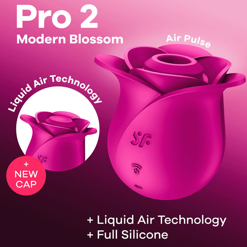 Satisfyer Pro 2 Blossom - Stimolatore Clitorideo ad Aria - immagine 8