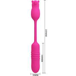 Fun Toys Nobikuma Stimolatore Vibrante in Silicone Rosa Premium - immagine 7