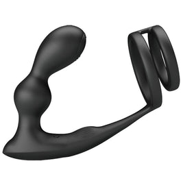 Pretty Love - Anello Per Pene Marshall Con Plug Anale Vibrante Con Telecomando