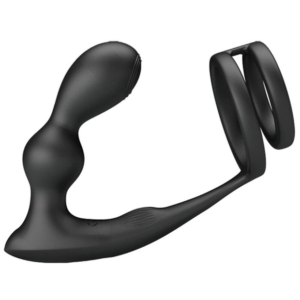 Pretty Love - Anello Per Pene Marshall Con Plug Anale Vibrante Con Telecomando