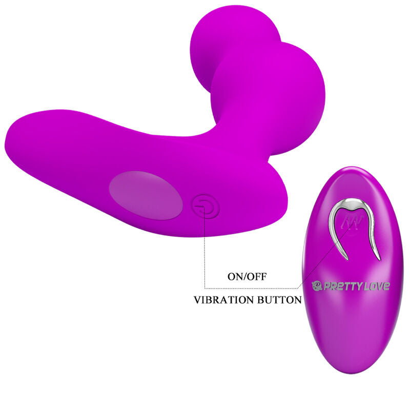 Pretty Love - Terrance Vibratore Anale Massaggiatore Con Telecomando