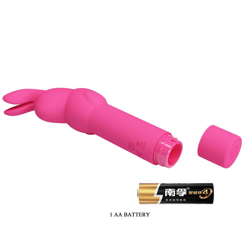 Fun Toys Gerardo Fuschia Mini Vibratore Rabbit in Silicone - immagine 4