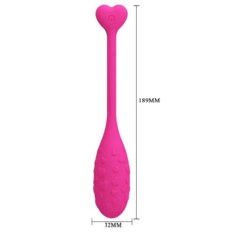 Pretty Love Pink Fisher Ovulo Vibrante Smart con APP | Syriox - immagine 4