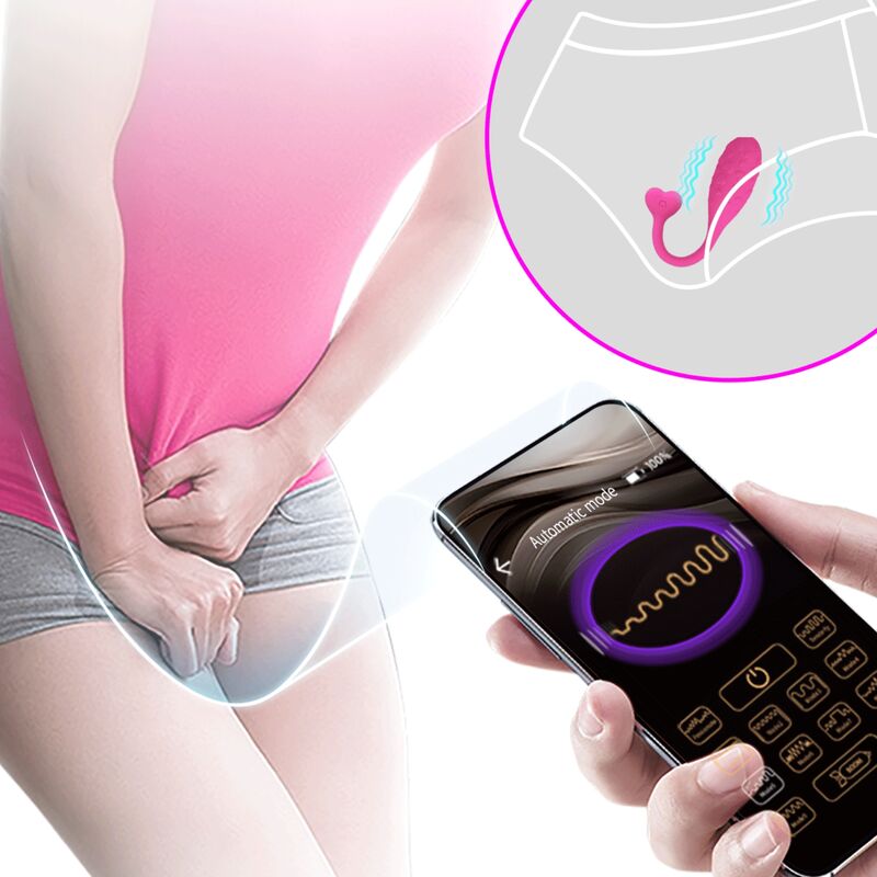 Pretty Love Pink Fisher Ovulo Vibrante Smart con APP | Syriox - immagine 6