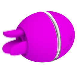 Intense Gemini Ball Vibratore Clitorideo Tondo in Silicone Viola - immagine 8