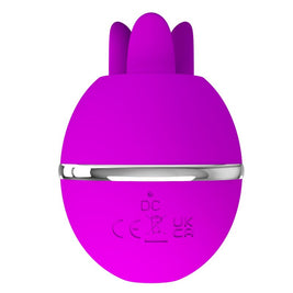 Intense Gemini Ball Vibratore Clitorideo Tondo in Silicone Viola - immagine 7