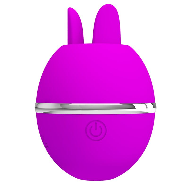 Intense Gemini Ball Vibratore Clitorideo Tondo in Silicone Viola - immagine 6