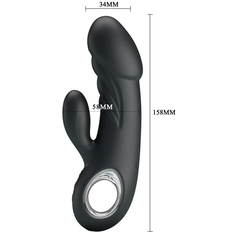 Intense Ansel Vibratore Punto G e Clitorideo in Silicone - immagine 6
