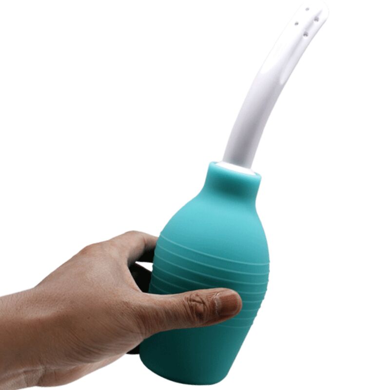 Mr Play - Doccia Anale In Gomma Blu Pera