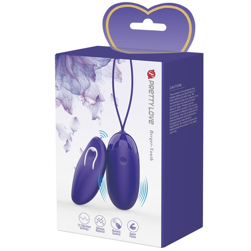 Pretty Love - Berger Youth Violating Egg Telecomando Viola