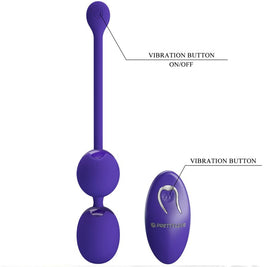 Pretty Love - Willie Youth Palline Telecomandate E Vibrazione Viola