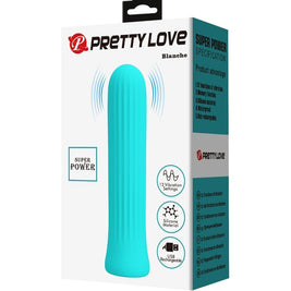 Pretty Love Blanche Vibratore Mini Compatto Blu Body-Safe - immagine 7