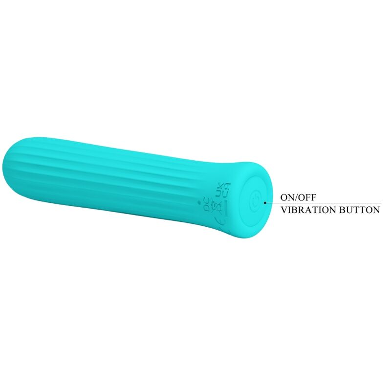 Pretty Love Blanche Vibratore Mini Compatto Blu Body-Safe - immagine 5