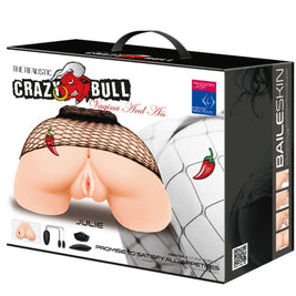 Crazy Bull - Vagina E Ano Con Rete Realistica Con Vibrazione