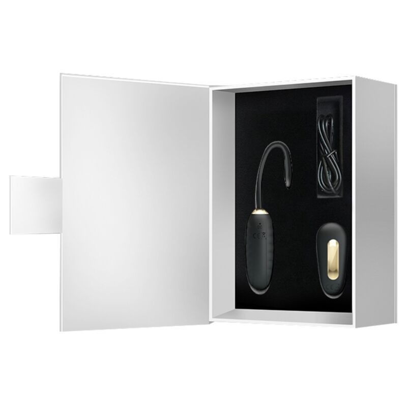 Pretty Love - Doreen Luxury Uovo Vibrante Ricaricabile Nero Telecomando