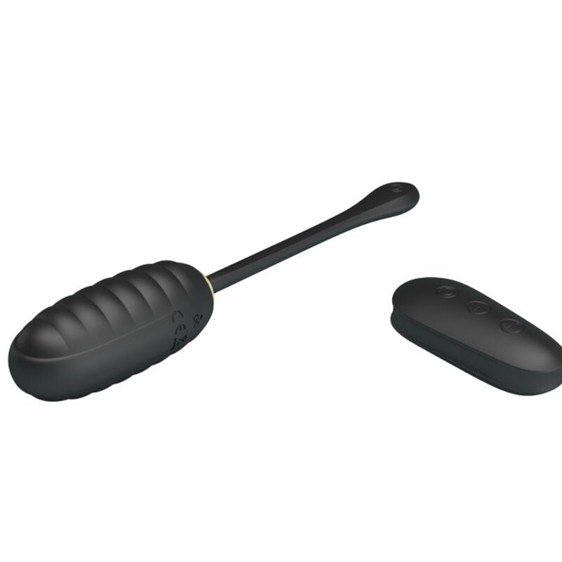 Pretty Love - Doreen Luxury Uovo Vibrante Ricaricabile Nero Telecomando
