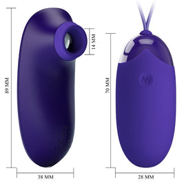 Control Pretty Love Stimolatore Clitorideo e Uovo Portatile Premium - immagine 4