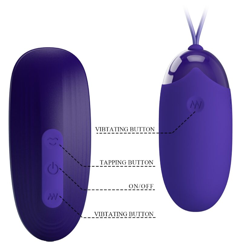 Control Pretty Love Stimolatore Clitorideo e Uovo Portatile Premium - immagine 5
