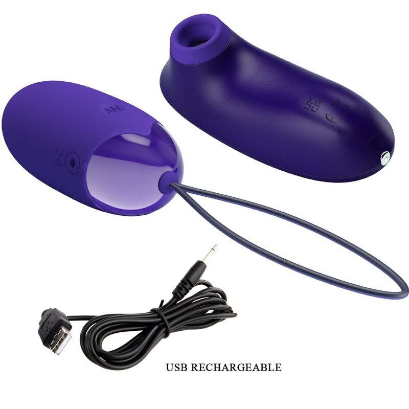 Control Pretty Love Stimolatore Clitorideo e Uovo Portatile Premium - immagine 6